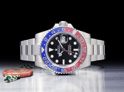 rolex bianco e rosso|rolex gmt ii oro bianco.